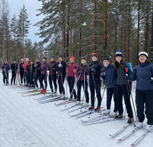 Ladda upp bild till gallerivisning, Skidlektion i grupp 11 januari 2025 fokus: stakning 14.00-15.30